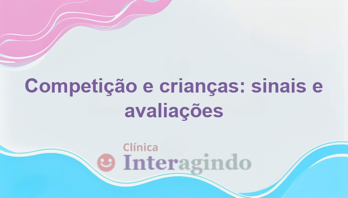 Crianças que não gostam de competir ou perder o que pode indicar