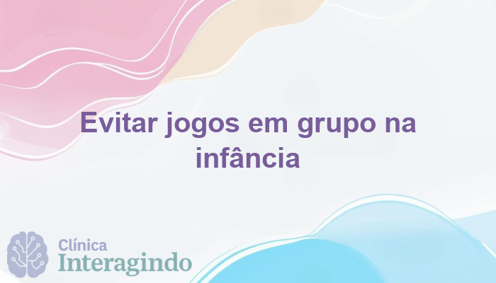 criancas que se recusam a participar de jogos em grupo
