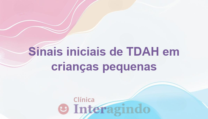Sinais de TDAH em crianças de 3 a 6 anos